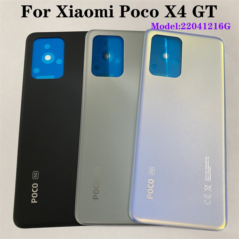 เคสแบตเตอรี่ด้านหลัง พร้อมกาว สําหรับ Xiaomi Poco X4 GT Poco X4 GT