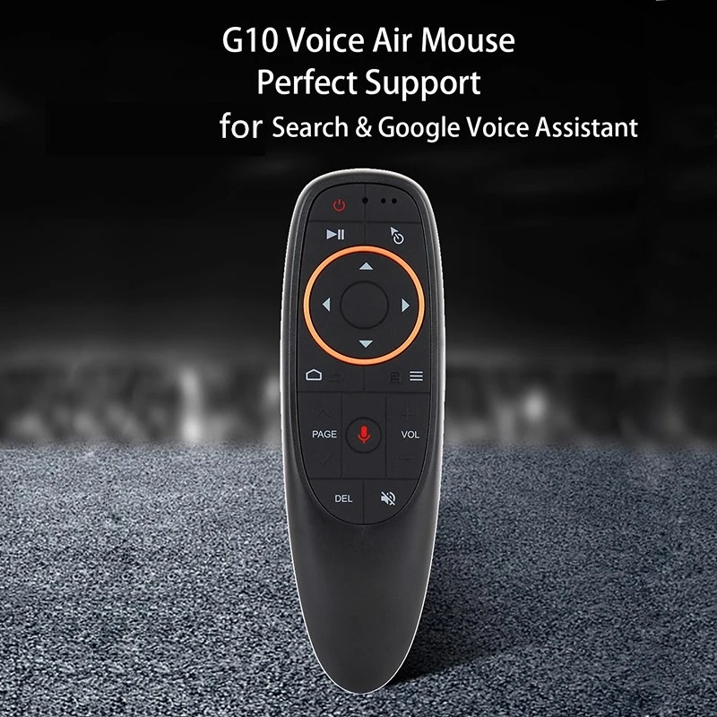 G10S Air Mouse Voice Control พร้อม Gyro Sensing เกม 2.4GHz ไร้สายสมาร์ทระยะไกล G10 Pro สําหรับ X96 H