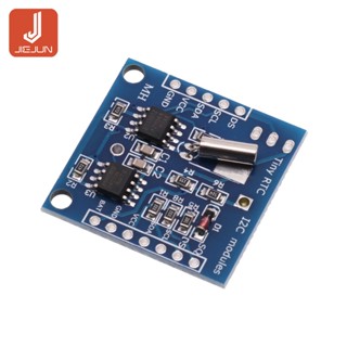 บอร์ดโมดูลนาฬิกาเรียลไทม์ IIC I2C RTC DS1307 AT24C32 สําหรับ Arduino 51 AVR ARM PIC Arduino ไม่มีแบตเตอรี่