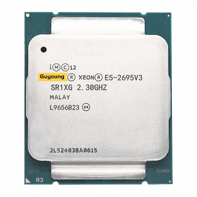 Xeon SR1XG E5-2695V3 2.3GHZ 35M 14CORES E5-2695 V3 LGA2011-3 120W โปรเซสเซอร์ E5 2695V3