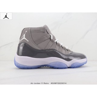 Original Nike Air Jordan 11 Retro Cricket Shoe Cowhide Material Combat Shoe Casual Shoe Shoe