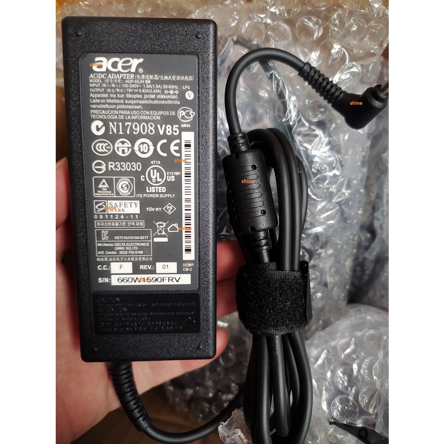 65W AC Adapter Charger สําหรับ Acer Spin 3 SP314-54N-314V SP314-54N-53BF