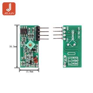 ชุดโมดูลรับส่งสัญญาณ RF 433Mhz สําหรับ arduinoARMMCU WL diy 315MHZ433MHZ