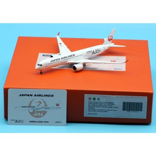 EW4359002 Alloy Collectible Plane Gift JC Wings 1:400 JAL Japan Airlines SILVER Airbus A350-900XWB Diecast Aircarft JET Model Reg:JA02XJ