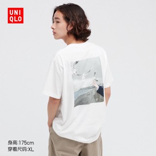 Uniqlo เสื้อยืดแขนสั้น พิมพ์ลาย Magnum สําหรับผู้ชาย และผู้หญิง (UT) 445611