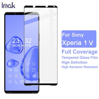 Imak ฟิล์มกระจกนิรภัยกันรอยหน้าจอ 2.5D ความแข็งสูง สําหรับ Sony Xperia 1 V Sony Xperia 1 5