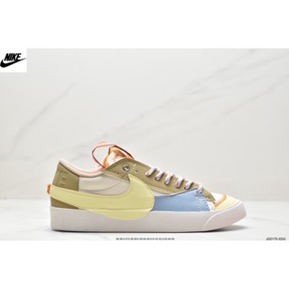 Original Nike Blazer Low 77 Jumbo Pioneer รองเท้าลําลอง อเนกประสงค์