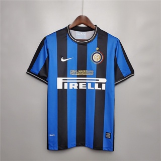 เสื้อกีฬาแขนสั้น ลายทีมชาติฟุตบอล Inter Milan 09-10 ชุดเหย้า