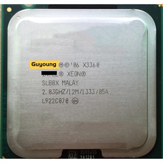 ซีพียู X3360 Quad-Core 2.83GHz LGA 775 95W 12M