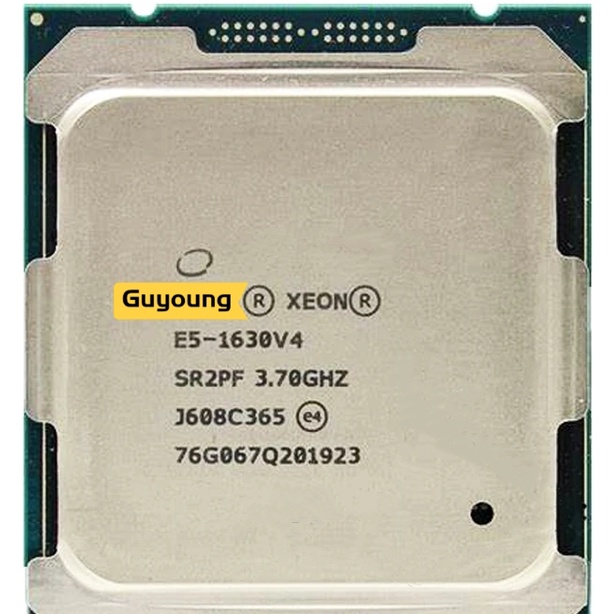 Xeon CPU E5-1630V4 SR2PF 3.70GHz 4-Cores 10M LGA2011-3 E5-1630 V4 โปรเซสเซอร์ E5 1630V4 E5 1630 V4