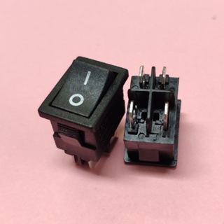 สวิตช์พาวเวอร์ 6A 250V T85 55 4 Pin 2 เกียร์