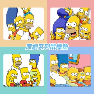 Sancheng3cby Simpsons แผ่นรองเมาส์ คีย์บอร์ดแล็ปท็อป แบบหนา ขนาดกลาง สําหรับนักเรียน ผู้หญิง ผู้ชาย