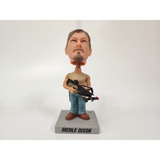 ฟิกเกอร์ PVC รูปปั้น The Walking Dead Dixon Bobble Head ขนาด 7 นิ้ว ของเล่นสําหรับเด็ก