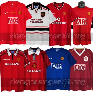 เสื้อกีฬาแขนสั้น ลายทีมชาติฟุตบอล M 1998-2000-2006-2008 ชุดเหย้า สไตล์เรโทร|พร้อมส่ง