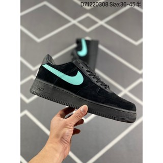 TIFFANY &amp; CO รองเท้าผ้าใบลําลอง รุ่น Tiffany Blue Tiffany &amp; Co.x nk Air Force 1 Low SP "1837" เข้ากับทุกการแต่งกาย สไตล์สปอร์ต แฟชั่นคลาสสิก สําหรับผู้ชาย