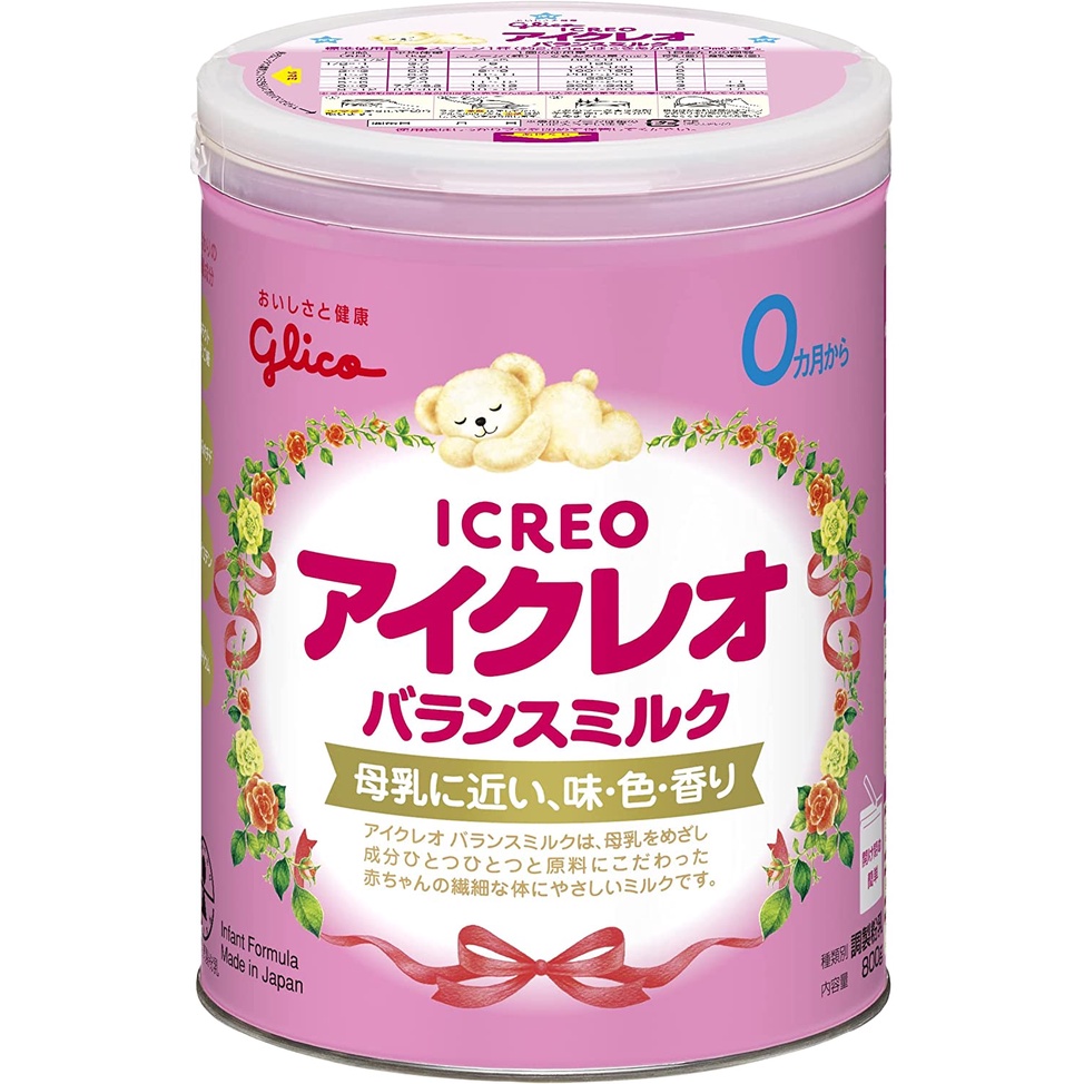 ส่งตรงจากญี่ปุ่น Glico Icreo นมสมดุล 800 กรัม
