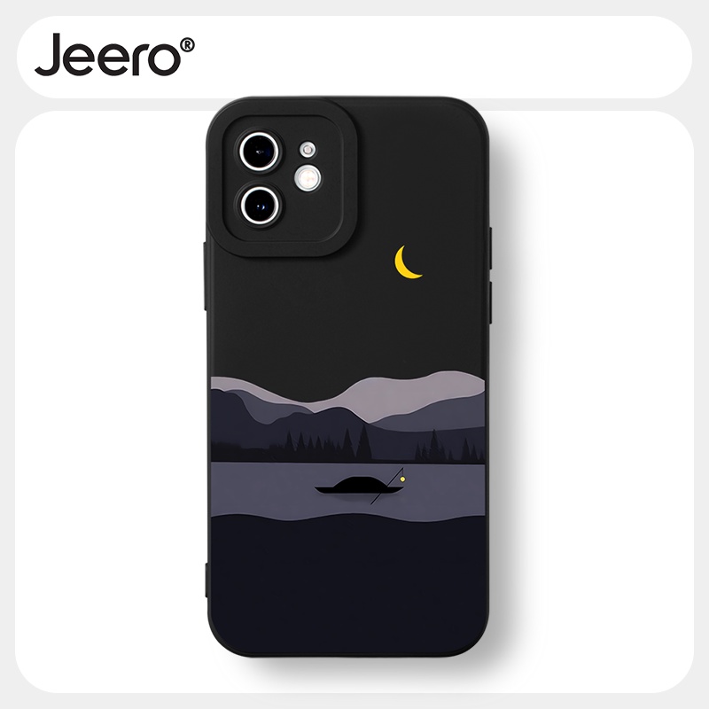 Jeero เคสไอโฟน เคสซิลิโคนนุ่มกันกระแทกน่ารักตลก เคสโทรศัพท์ Compatible for iPhone 16 15 14 13 12 11 Pro Max SE 2020 X XR XS 8 7 6 6S Plus พลัส HFF2709