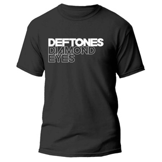 เสื้อยืด ลายโลโก้ DEFTONES