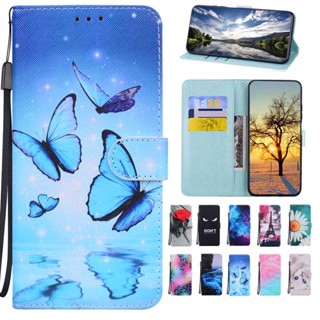 เคสโทรศัพท์หนัง ฝาพับแม่เหล็ก พร้อมช่องใส่บัตร สําหรับ OPPO A8 A7 AX7 A5 A3s A9 A11X A11 A1K