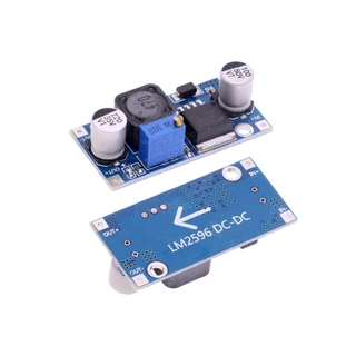 โมดูลพาวเวอร์ซัพพลาย LM2596S-ADJ DC DC 3V-40V Buck 3A ปรับได้ LM2596 24V 12V 5V 3V