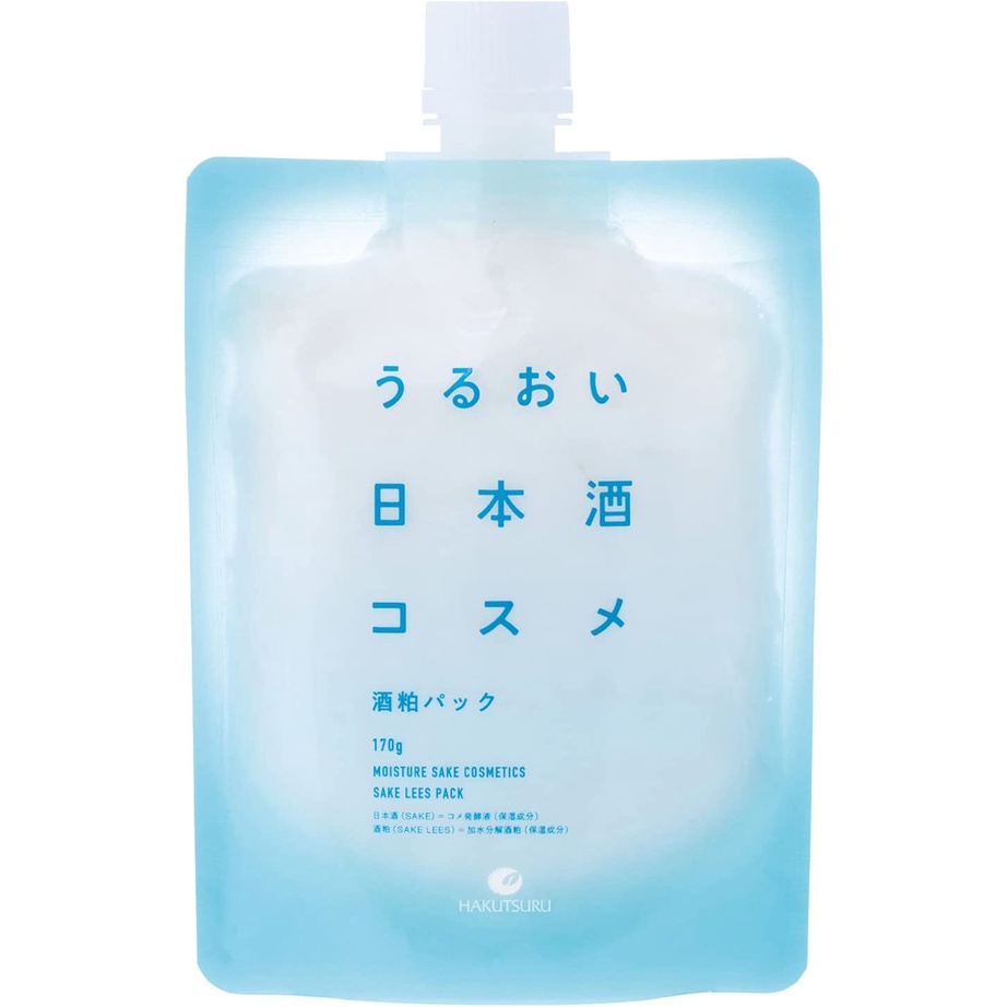 Direct from Japan HAKUTSURU SAKE BREWING CO.,LTD. Moisturizing sake cosmetics Sake lees pack 170g