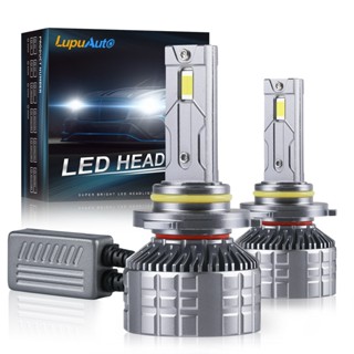 【LupuAuto】หลอดไฟหน้ารถยนต์ Led H7 ทองแดง สว่างมาก H11 H8 H9 9012 Hir2 9005 9006 130W 30000Lm 2 ชิ้น