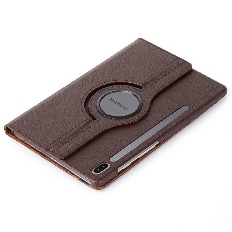 เคสวงเล็บหมุน360องศา สําหรับ Samsung Tab S7 FE SM-T730 T733 T735 T736 S7 + Plus T970 T975 S8+Plus X800 X806 12.4นิ้ว เคสแท็บเล็ต กรณีพลิกกันกระแทกหนังฝาครอบ ราคา ถูกที่สุด ดีลบีเคเค แกลเลอรีภาพที่ 9