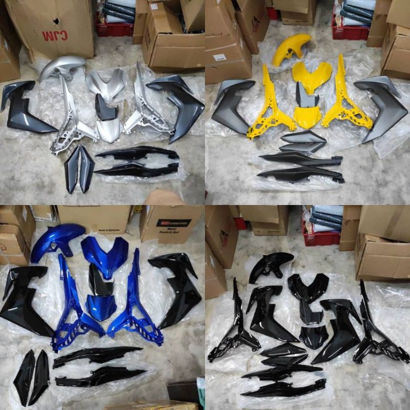 (KOSONG) ชุดฝาครอบมอเตอร์ baju (HLD) Yamaha y16 y16zr y16 zr y16zr V1
