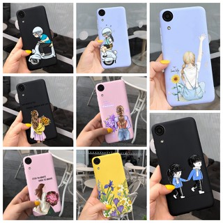 เคสโทรศัพท์มือถือ ซิลิโคนนิ่ม บาง ลายเด็กผู้หญิงน่ารัก สําหรับ Samsung Galaxy A03 Core A035F A03 SM-A032F