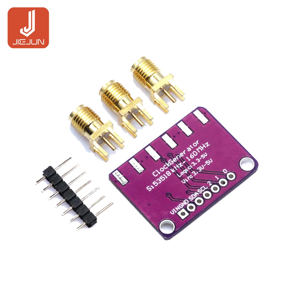 DC 3V-5V CJMCU-5351 Si5351A Si5351 I2C นาฬิกาเครื่องกําเนิดไฟฟ้า Breakout Board โมดูลสัญญาณเครื่องกํ