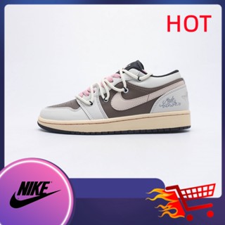 Nk Air Jordan 1 Low AJ1 Deconstructed Strap Low Top Classic Vintage Culture Casual Sports Basketball Shoes 001