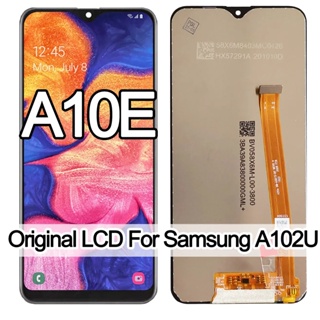 หน้าจอสัมผัส LCD ขนาด 5.8 นิ้ว พร้อมกรอบ สําหรับ Samsung Galaxy A10E A102 SM-A102U SM-A102F/DS