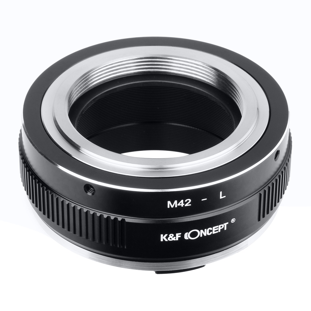 อะแดปเตอร์แนวคิด K&F สําหรับเลนส์ M42 ถึง Leica TL2 SL2 Sigma fp Panasonic S1R S1H