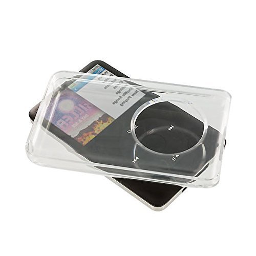 Full Protective Crystal Clear Hard Cover Case เข้ากันได้กับ iPod Classic 7th Gen 120GB 160GB, 6th Ge