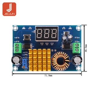 Dc-dc โมดูลสเต็ปอัพ DC 3V-35V เป็น DC 5V-45V บูสท์โมดูลดิจิทัล โวลต์มิเตอร์ บูสท์แปลงบอร์ด 5A ปรับได้ XH-M411