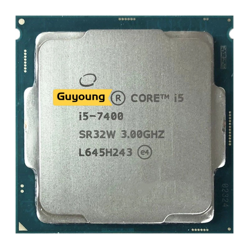 โปรเซสเซอร์ Core i5-7400 ES i5 7400 ES QKYM 2.7 GHz Quad-Core Quad-Thread 6M 65W LGA 1151