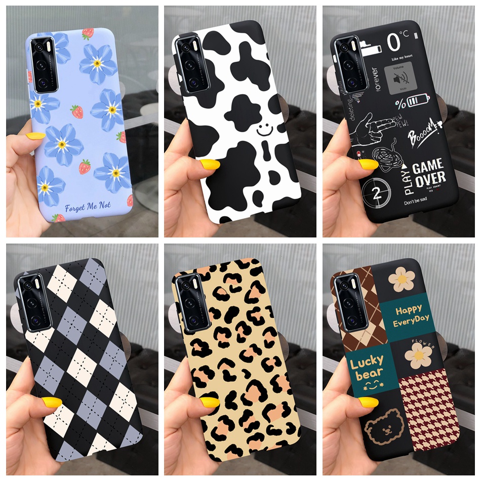 เคสโทรศัพท์มือถือ ซิลิโคนนุ่ม TPU ลายเจลลี่น่ารัก สําหรับ Vivo V20 SE V2022 V2023 V20 V2024 V2025 V2