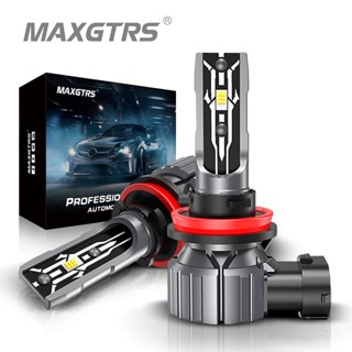 ❒Maxgtrs 2X H4 H7 H8 H11 9005 Hb3 9006 Hb4 5530 ชิปหลอดไฟ Led 70W ไฟตัดหมอก 6000K สีขาวสําหรับติดรถยนต์ 12V