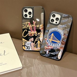 [Case Tify] เคสโทรศัพท์มือถือ PC แข็ง กันกระแทก ลายทีม NBA Warriors สําหรับ iPhone 14 Pro Max 12 13 Pro Max 13 Pro Max 11 14 Plus