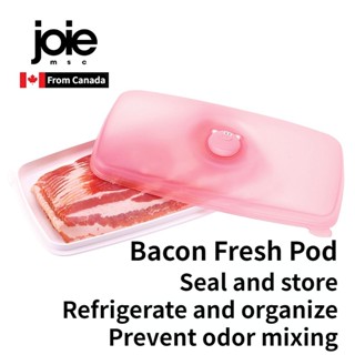 Joie Bacon Fresh Pod กล่องซีลอาหารแช่แข็ง เกรดอาหาร สําหรับเก็บความสดเนื้อสัตว์ ในตู้เย็น