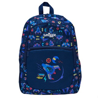 Smiggle Space Vibin Classic Lite กระเป๋าเป้สะพายหลัง สําหรับเด็กประถม