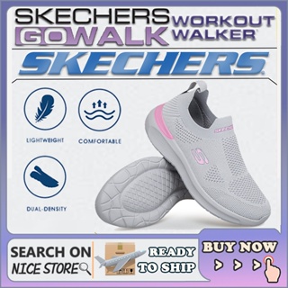 [รองเท้าผ้าใบผู้หญิง]] Skechers_go Walk รองเท้าผ้าใบลําลอง ข้อสั้น น้ําหนักเบา สําหรับสตรี เหมาะกับการเล่นกีฬา