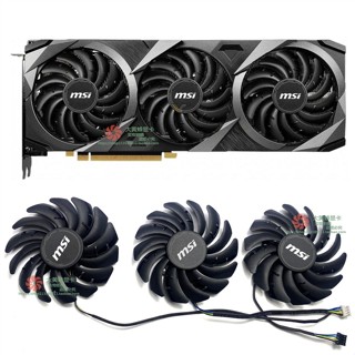 พัดลมการ์ดจอ MSI RTX3060 3060ti 3070 3080 3090VENTUS 3X MSI