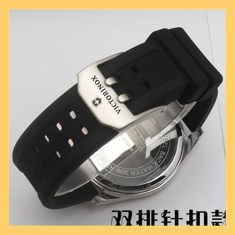 Victorinox สายนาฬิกาข้อมือ ยางซิลิโคนนิ่ม กันน้ํา กันเหงื่อ 20 มม. 0313