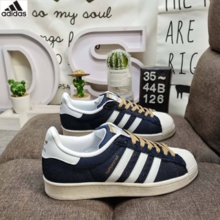 Original Adidas clover Originals Superstar shell head classic รองเท้าผ้าใบลําลอง อเนกประสงค์