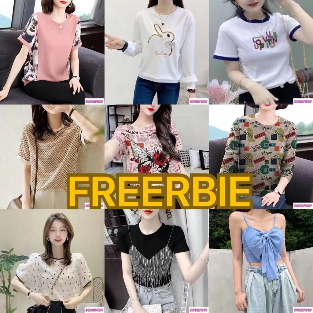 FREEBIE เสื้อเชิ้ตผู้หญิงถึง RM200
