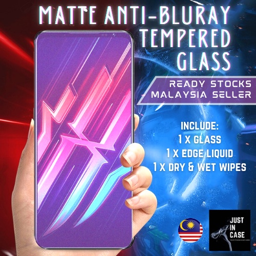 Oppo A3s A5s A7 A39 A57(2016) A77 A83 Anti Blu-Ray Gaming Touch Matte Full Flat Coveredกระจกนิรภัย