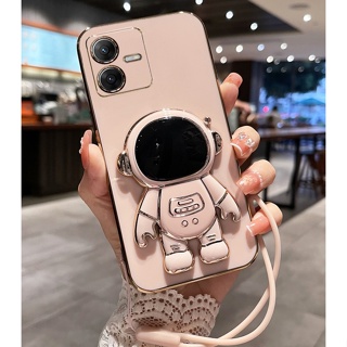 เคสนักบินอวกาศ Vivo Y16 Y35 Y77 Y77e Y76 5G Y02 Y02s Y22 Y22s Y73 Y91 Y93 Y95