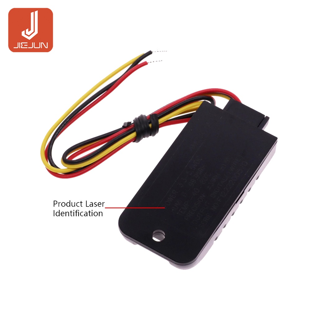 DHT21 100% ใหม่ความชื้นและเซ็นเซอร์อุณหภูมิแบบดิจิตอลและขั้วต่อพร้อมเซ็นเซอร์บรรทัดเดียว AM2301 AM23