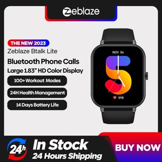 Zeblaze Btalk Lite Bluetooth Calling Smart Watch 24H Health Monitor 100+ Sport Modes 200+ Watch Faces Smartwatch